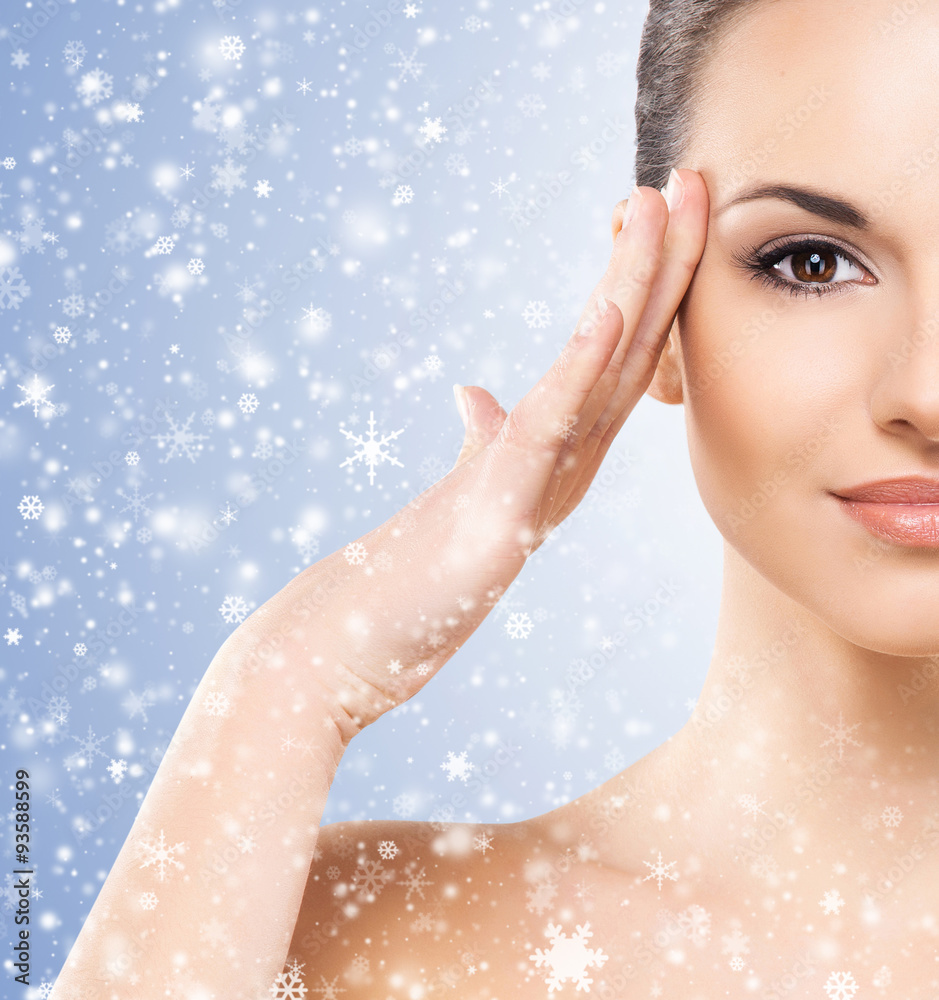 Spa portrait of the young and healthy woman Spa portrait of the young and healthy woman