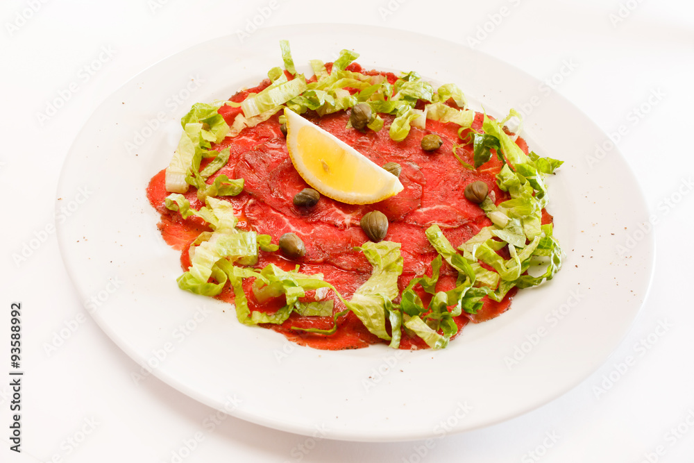 beef carpaccio