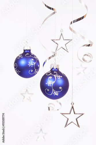 sBlue christmas ball