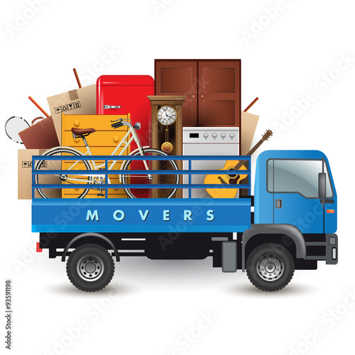 Removals truck