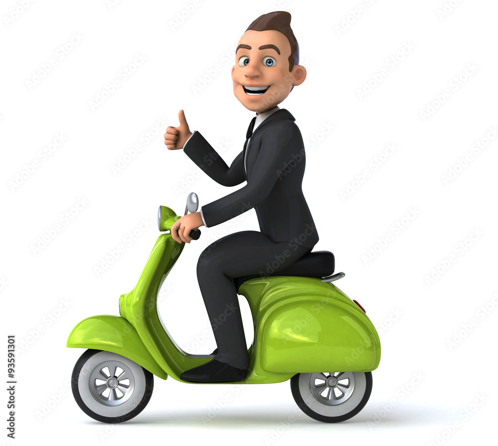Fun businessman Fun businessman