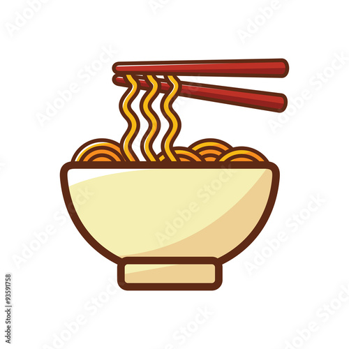 Noodles Vector Illustration