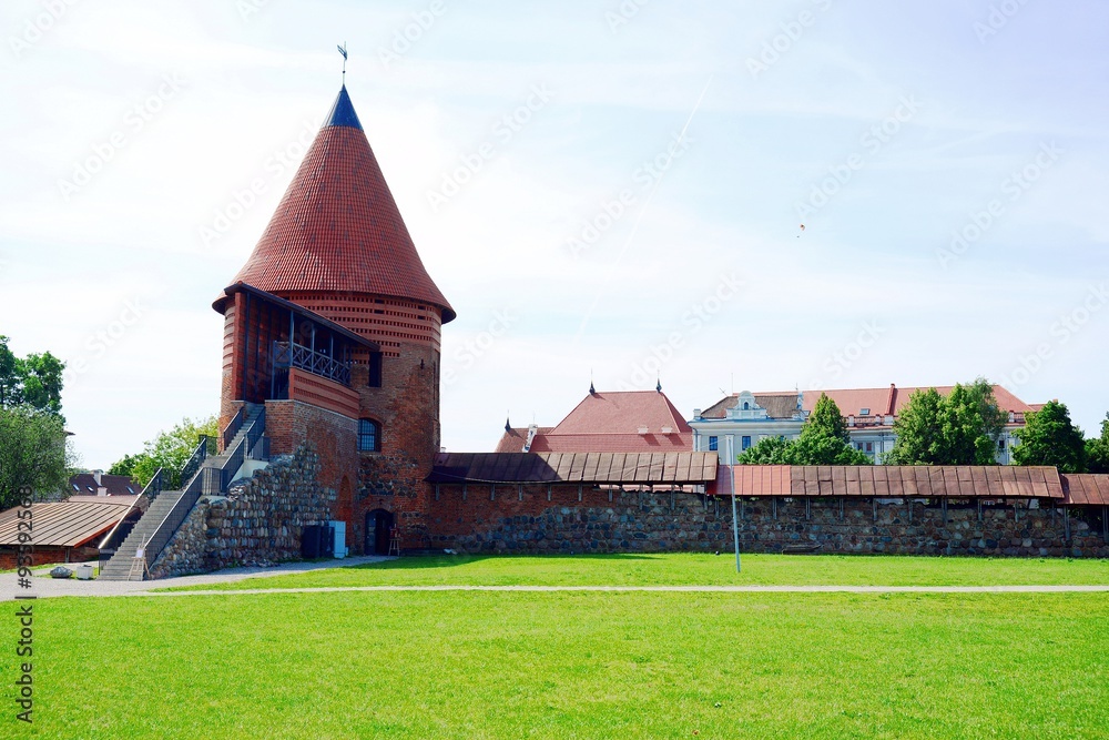 Kaunas Castle, built during the 14th century, Kaunas