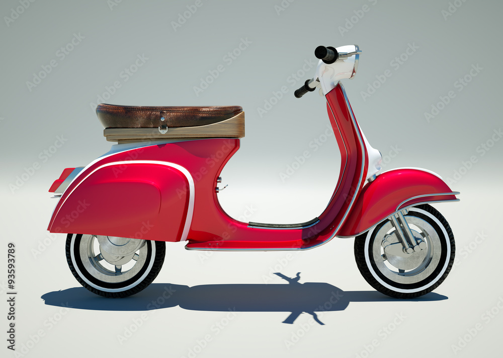 Obraz premium мопед