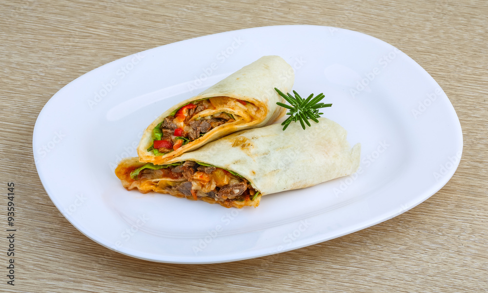 Wrap tortilla