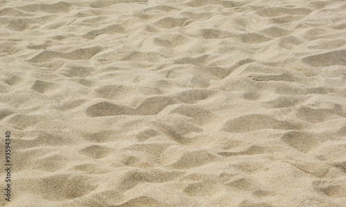 Schilderij op canvas Sand on the beach