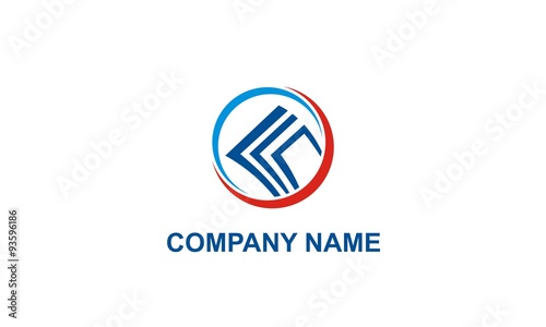 business finance paper company logo