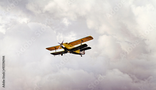 Fototapeta Naklejka Na Ścianę i Meble -  Plane on the sky