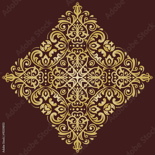 Oriental Abstract Vector Pattern