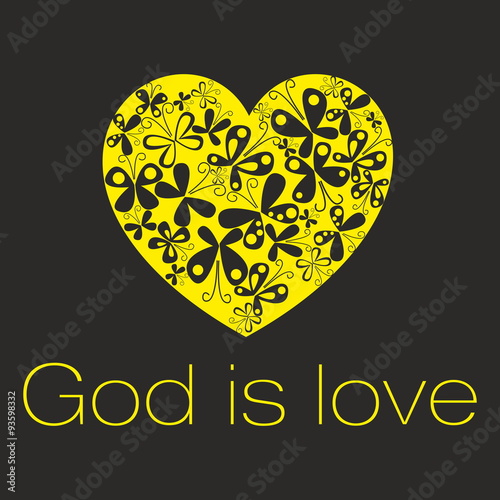 Heart. God is love.