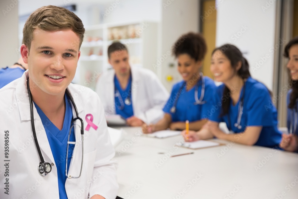 Composite image of pink breast cancer awareness ribbon Composite image of pink breast cancer awareness ribbon