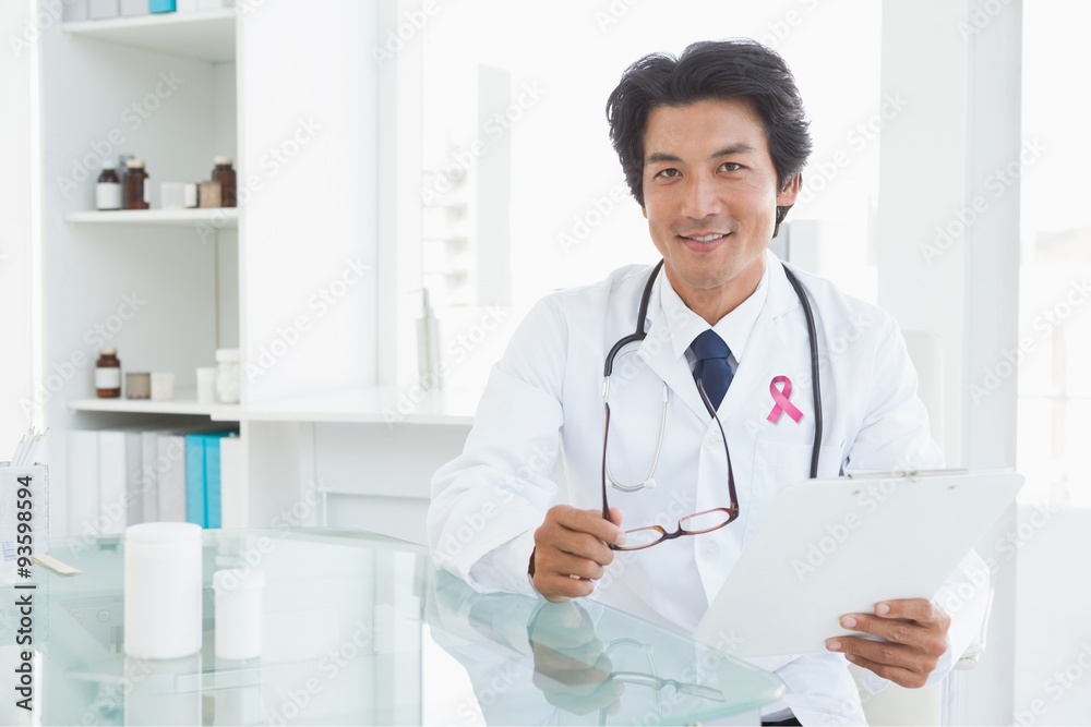 Composite image of pink breast cancer awareness ribbon Composite image of pink breast cancer awareness ribbon