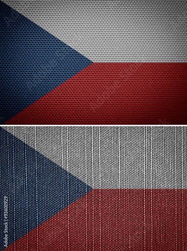 textile flag of the Czech Republic #93600929