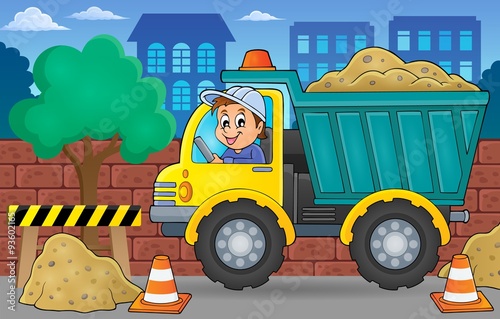 Sand truck theme image 2