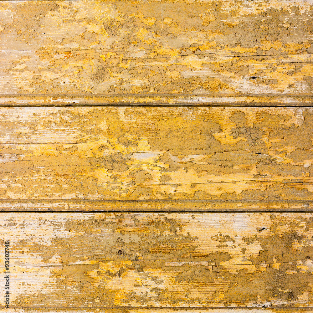 Fototapeta premium Old painted wood wall - texture or background
