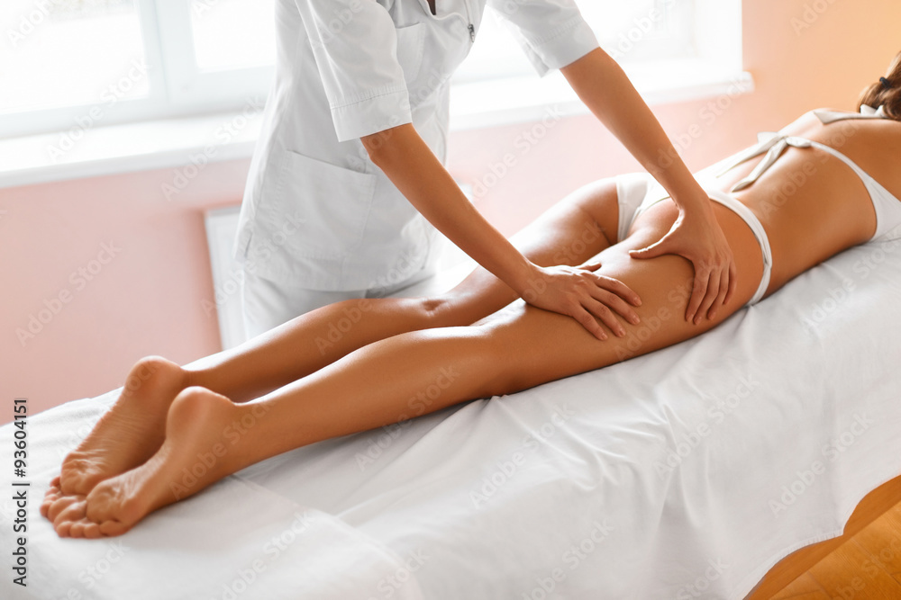 Obraz premium Body care. Spa body massage treatment.
