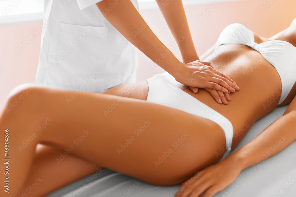 Fototapeta premium Body care. Spa body massage treatment.