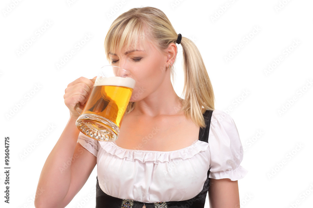 Young and beautiful bavarian girl Young and beautiful bavarian girl