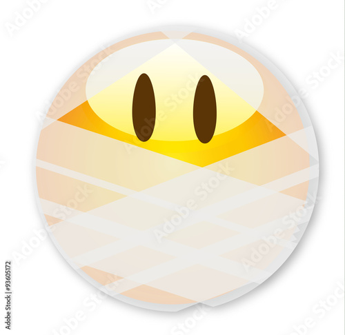 Smiley Mumie Halloween