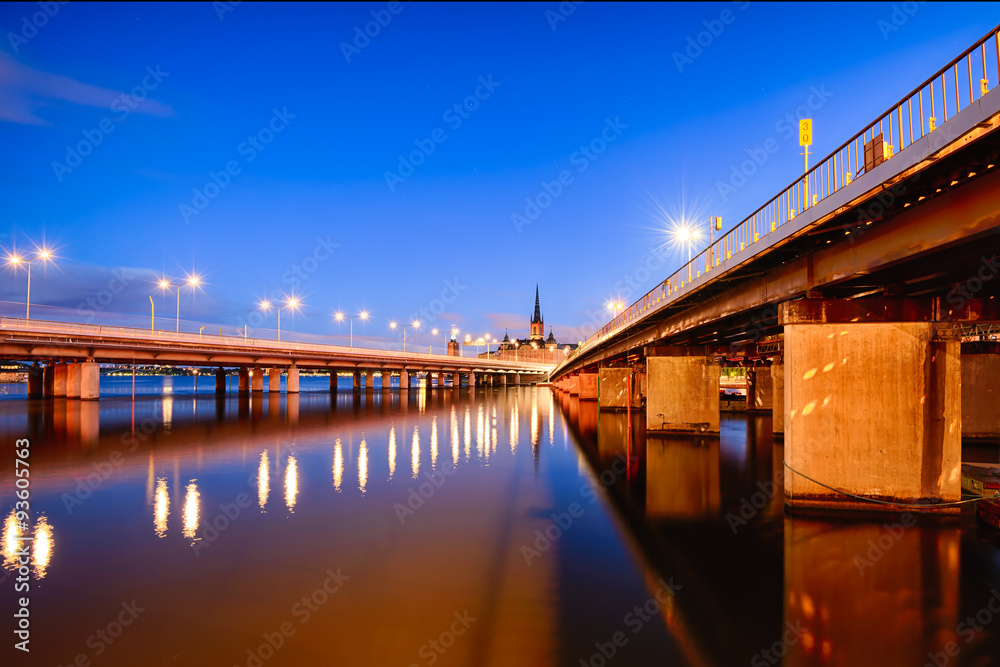 Bridges at dawn