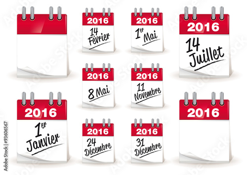 Calendrier 2016