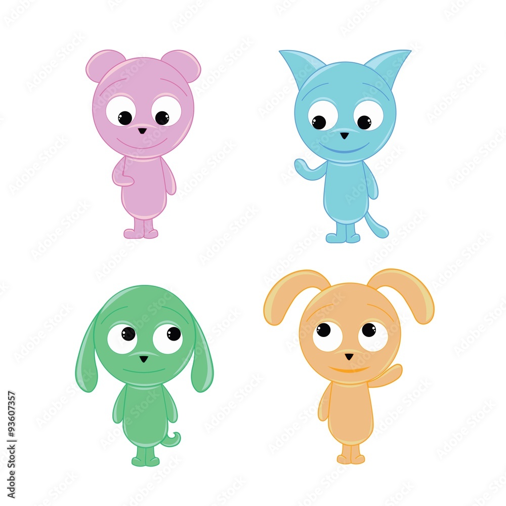 cute cartoon animals cute cartoon animals
