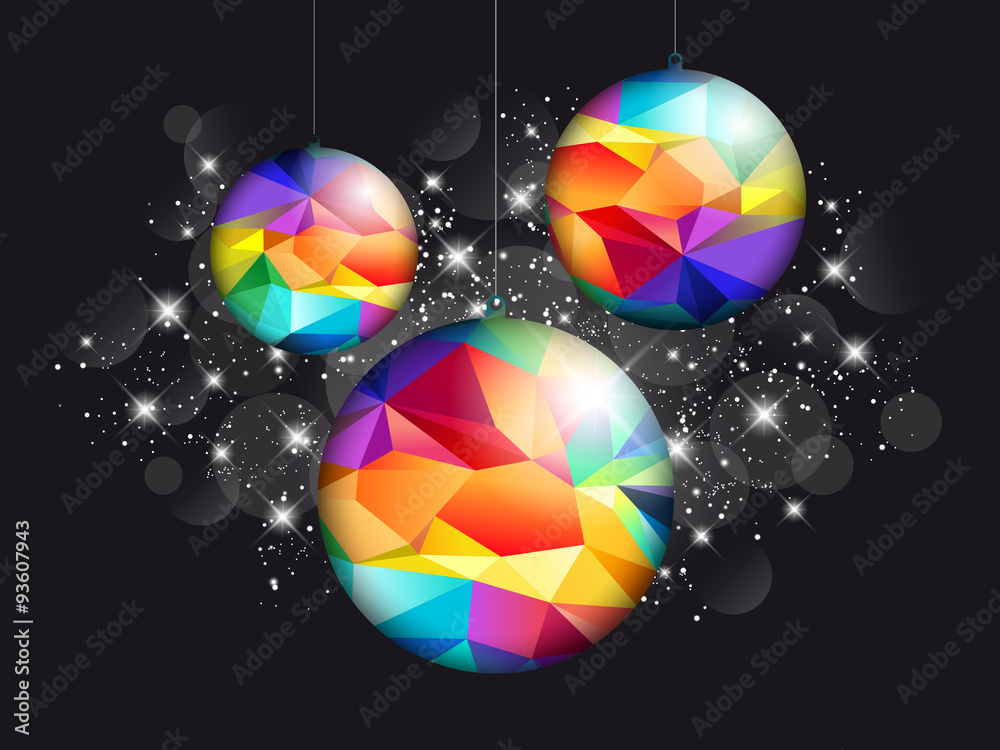 Boules de Noël Multicolores