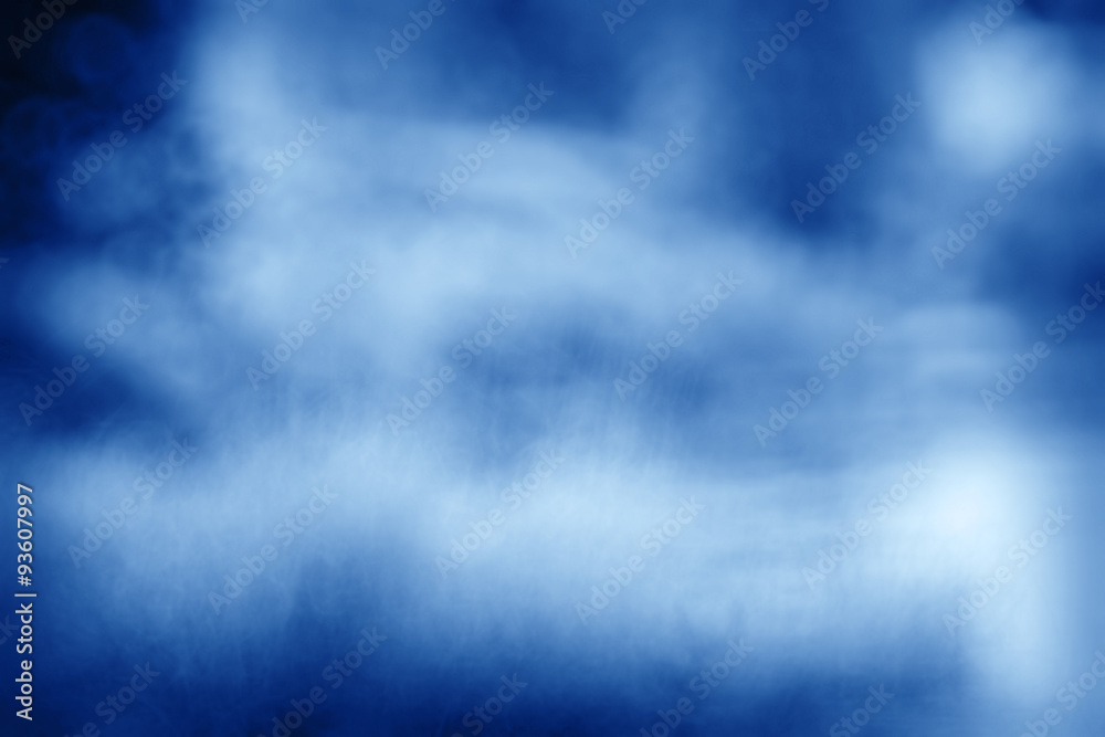 Blue blurred background bokeh Blue blurred background bokeh