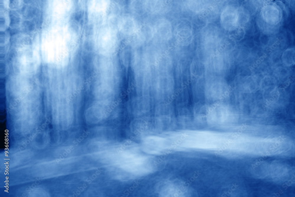 Blue blurred background bokeh Blue blurred background bokeh