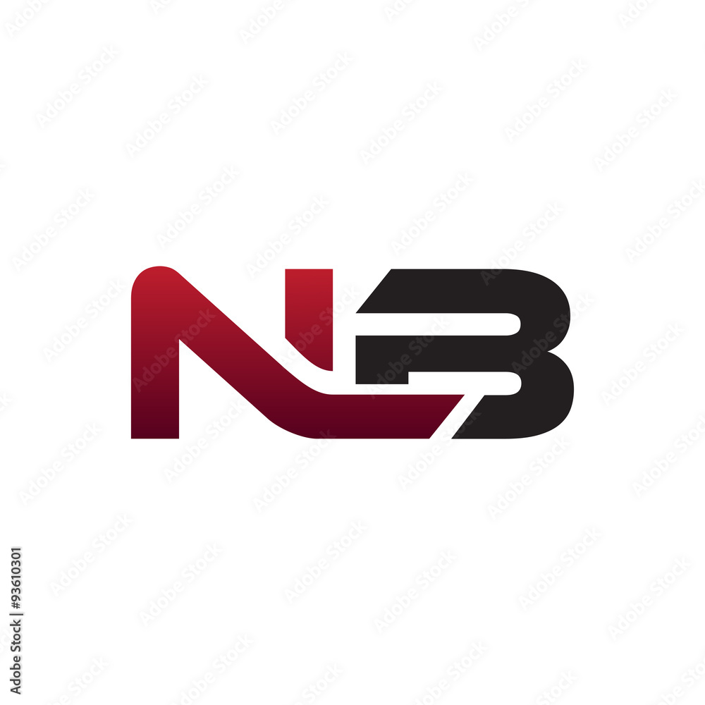 Modern Initial Logo NB Modern Initial Logo NB