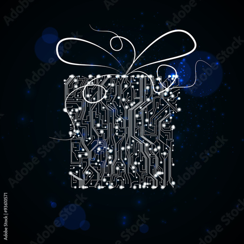 circuit board background