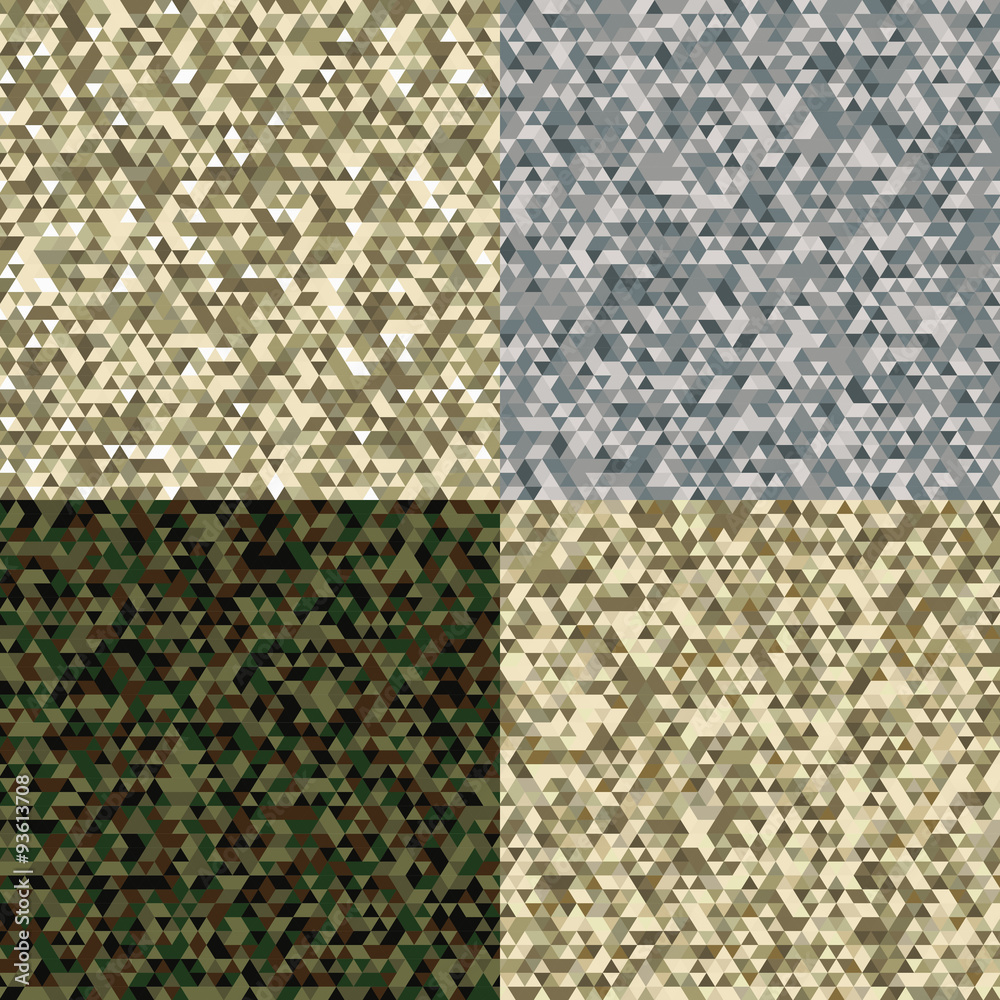 Camouflage backgrounds