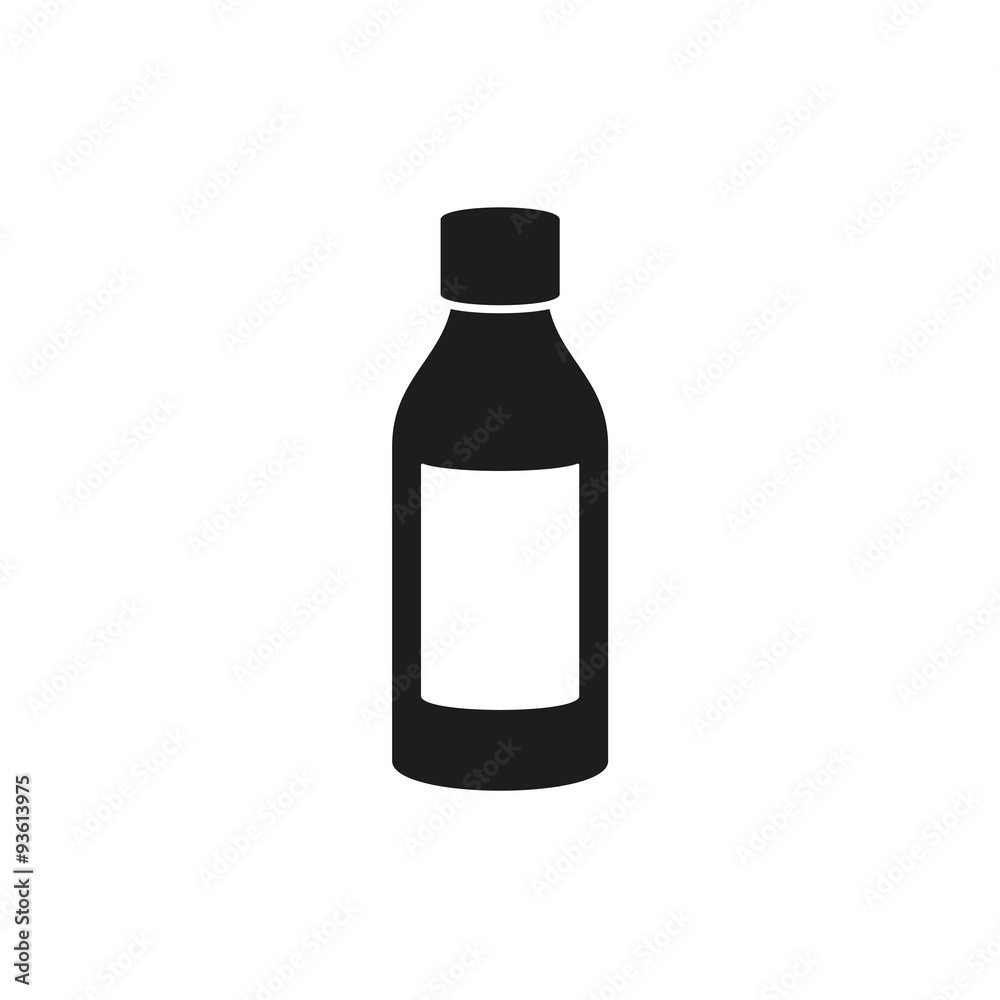 Medicine bottle  icon.