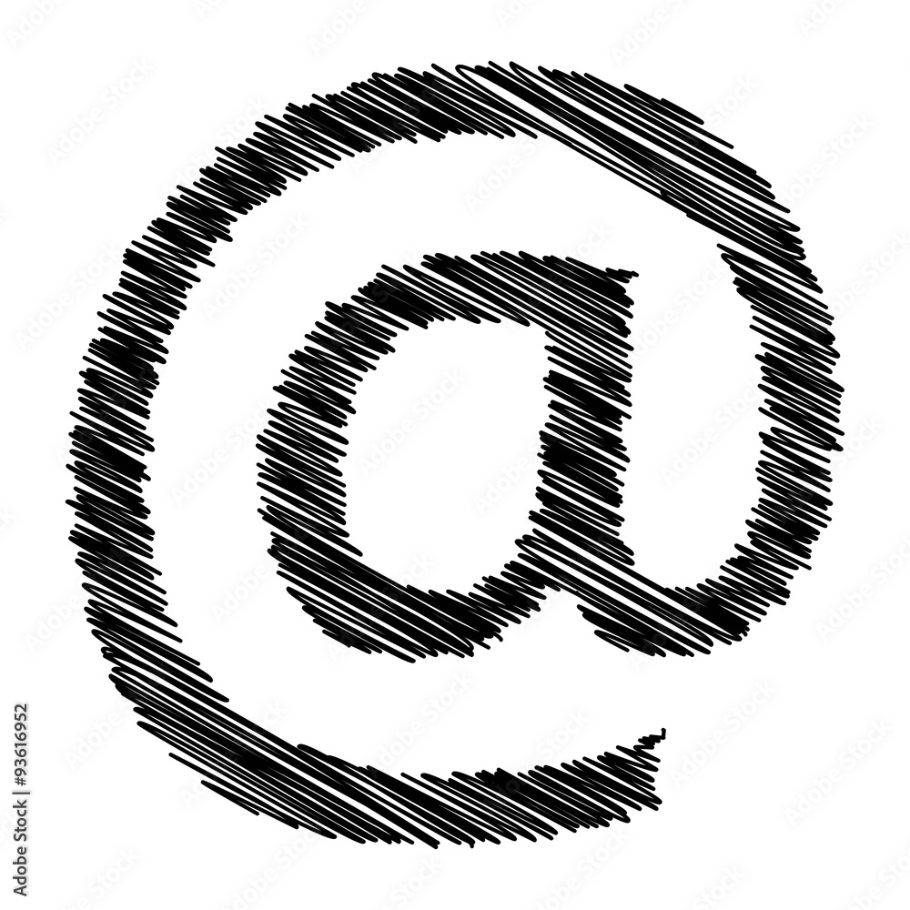 E-Mail Mail Scribble Icon E-Mail Mail Scribble Icon