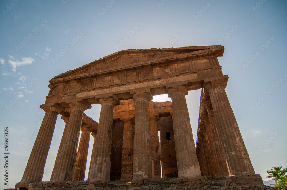 Valley of the Temples in Agrigento - Sicily
