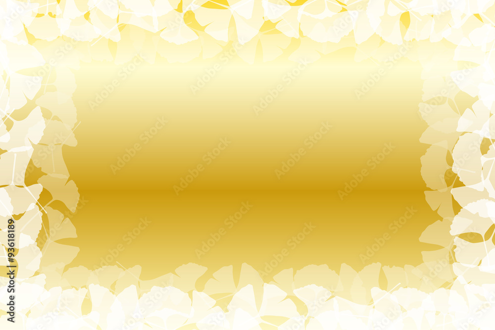 背景素材壁紙,イチョウ,銀杏,いちょうの木,落ち葉,秋色,落葉樹,木の葉,紅葉狩り,東洋,和風,日本,伝統,和,古風,京都,古都,和紙,千代紙, 