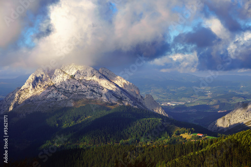 Unzillaitz mountain peak