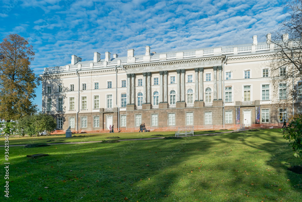 The Great Palace the Catherine Park in the Museum-reserve Tsarskoye Selo in Pushkin, Russia