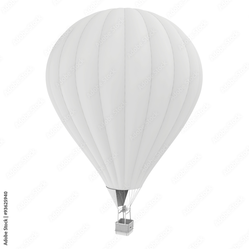 Fototapeta premium Hot Air Balloon. isolated on white background