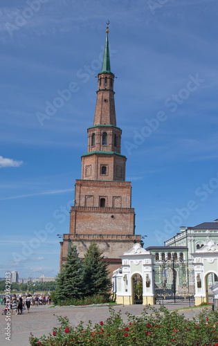 Suyumbike tower 1650, the Kazan kremlin, Russia.
