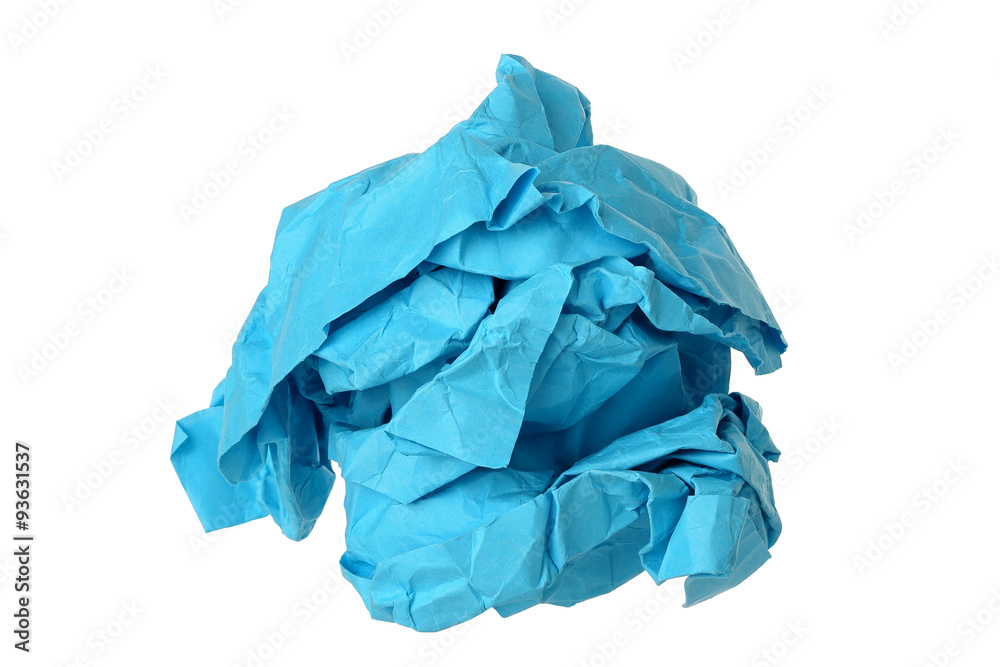 Obraz premium crumpled paper