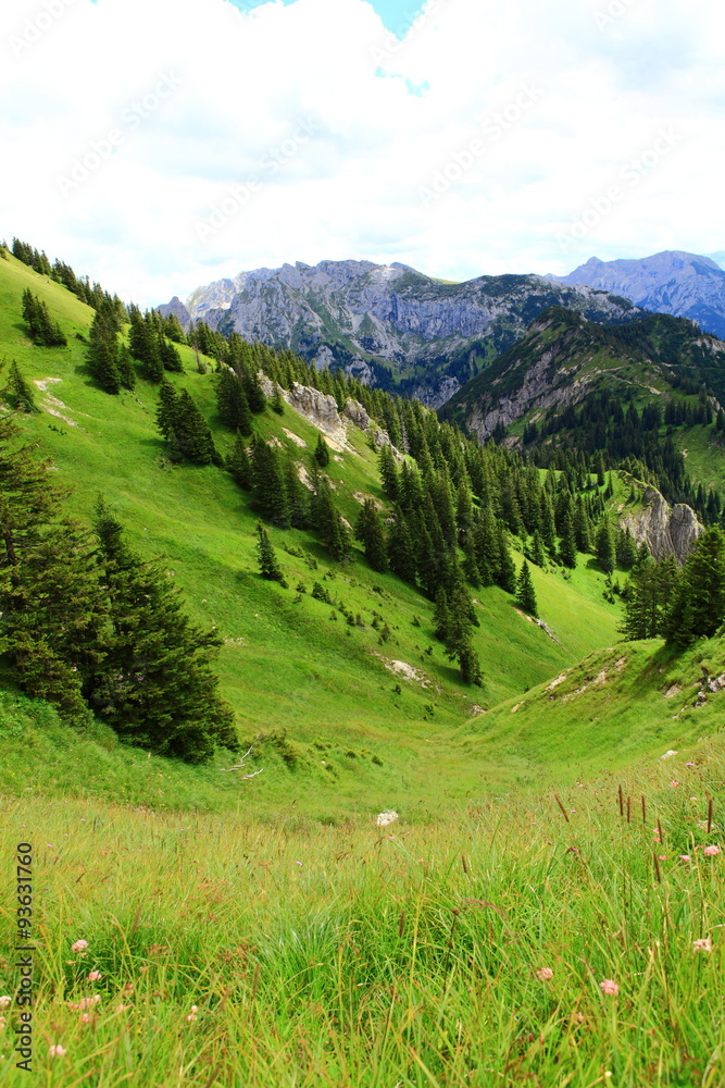 Naklejka premium Am Branderschrofen