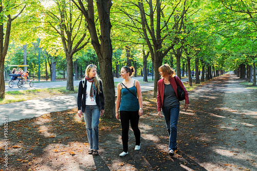 Walking in the Green Prater