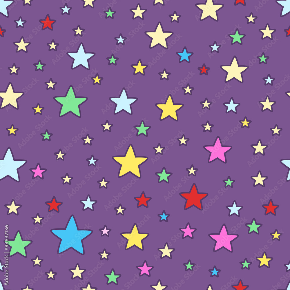 Children stars pattern Children stars pattern