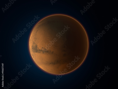 Pianeta Marte, spazio, sistema solare