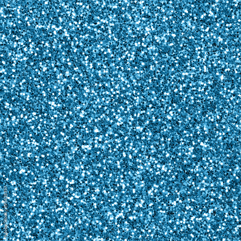 Obraz premium Blue glitter background. Seamless texture