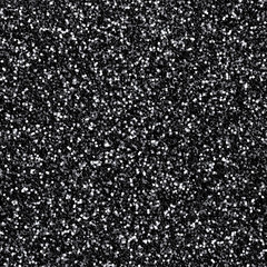 Black glitter texture. Seamless pattern