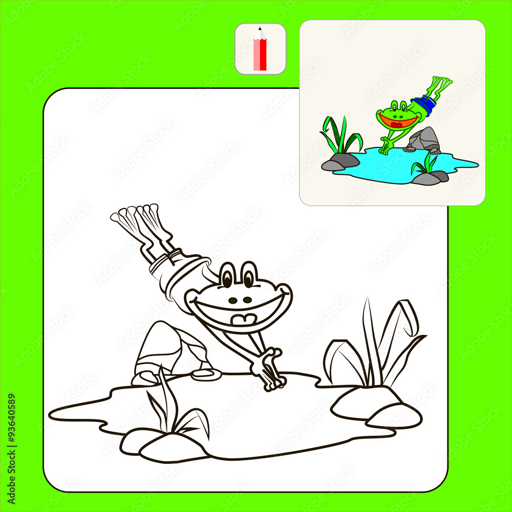 Naklejka premium 1015_20 coloring