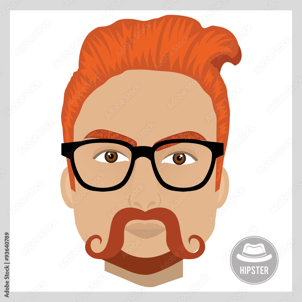Hipster accesories design Hipster accesories design