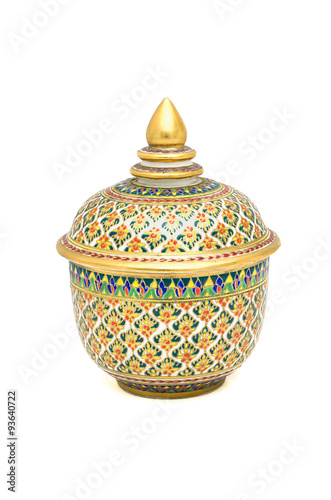 Colorful ceramic ware